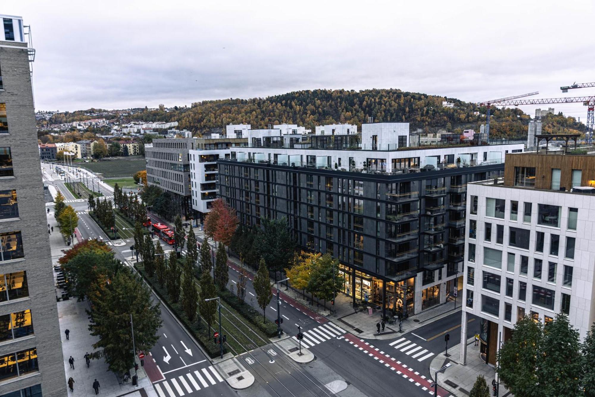 Spacious Modern 3Br Apartment At Central Oslo Barcode Εξωτερικό φωτογραφία