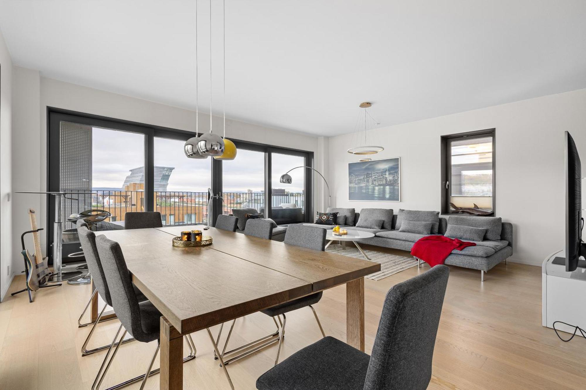 Spacious Modern 3Br Apartment At Central Oslo Barcode Εξωτερικό φωτογραφία