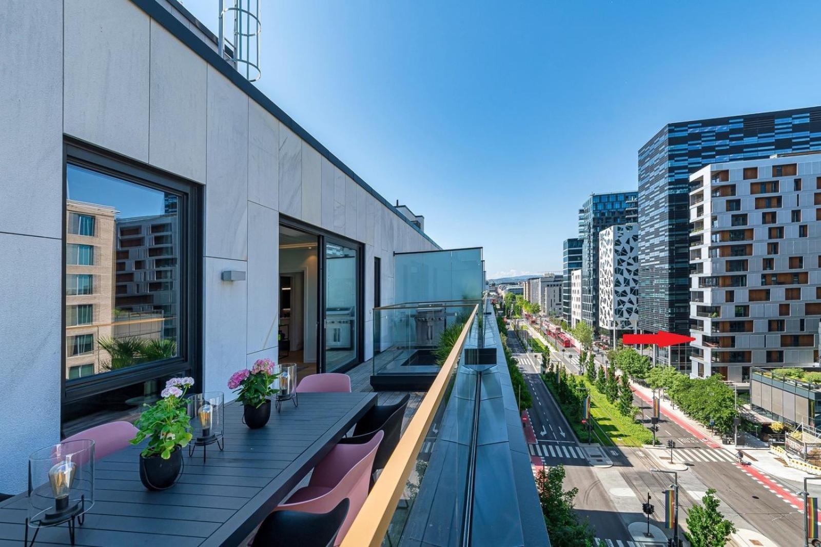 Spacious Modern 3Br Apartment At Central Oslo Barcode Εξωτερικό φωτογραφία
